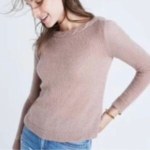 Madewell x Sezane Brigitte Women's Pink Sweater - Small